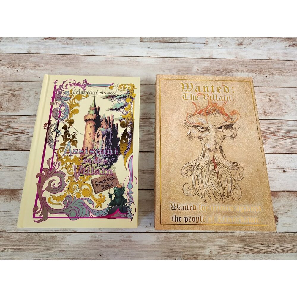 Assistant to the Villain Luxe Edition Bookish Box Hannah Nicole Maehrer Signed